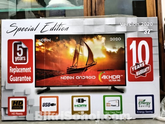 Nobin smart Led Tv 4k Ultra HD version 2020